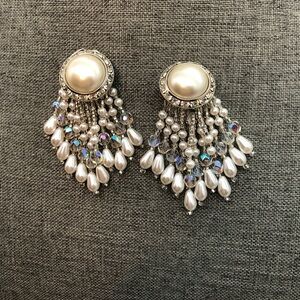 Lovely Dangle clip on Earrings